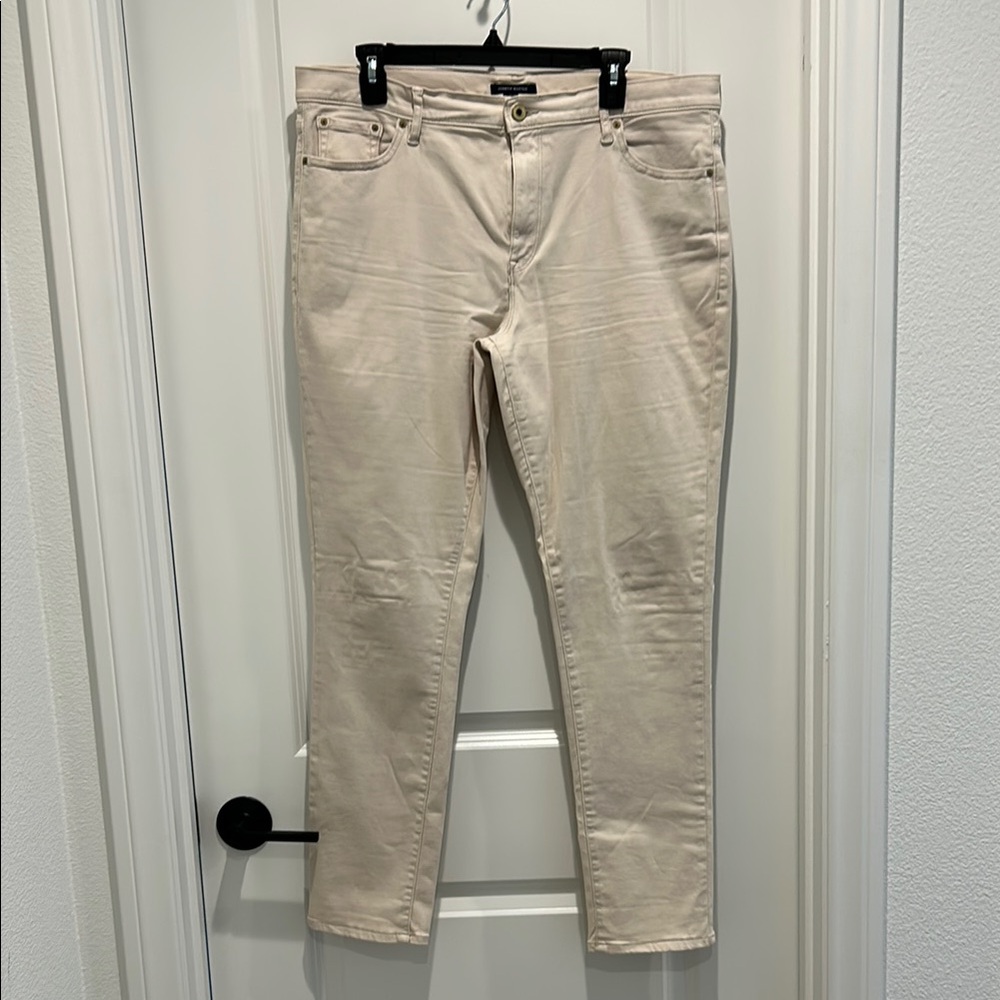 Tommy Hilfiger Cream Greenwich Skinny Jeans